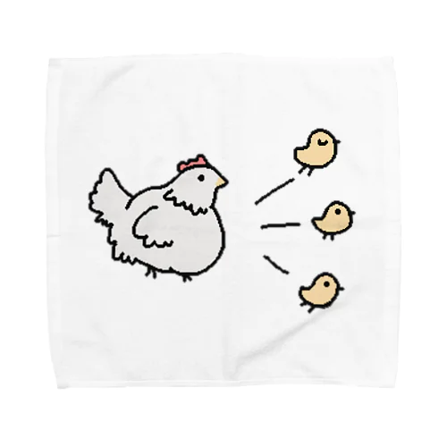 3WAYひよこランチャー Towel Handkerchief