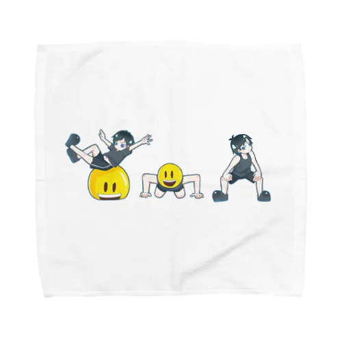 トレーナーゆうグッズ Towel Handkerchief