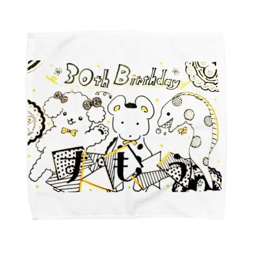 すもうbirthdays Towel Handkerchief