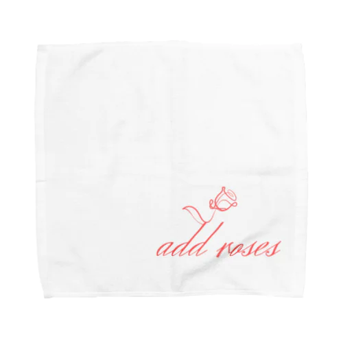 add roses-ローズ-オリジナルグッズ第一弾！ Towel Handkerchief