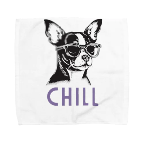 チルイ犬くん Towel Handkerchief