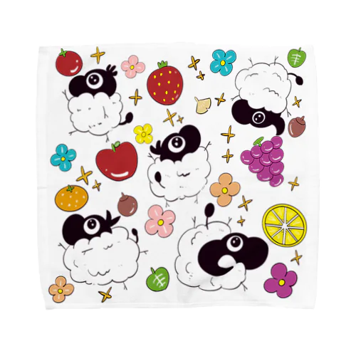 なにかくんハンカチ Towel Handkerchief