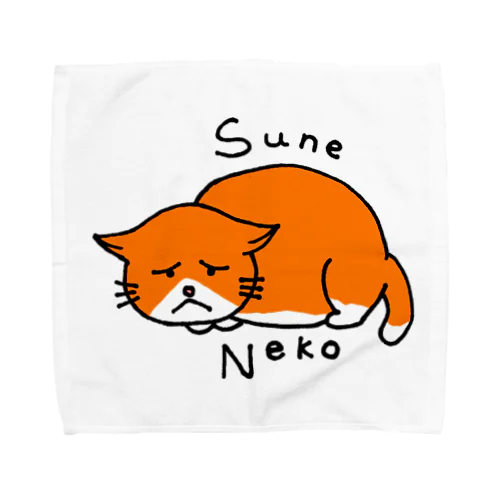 猫　スネねこ Towel Handkerchief