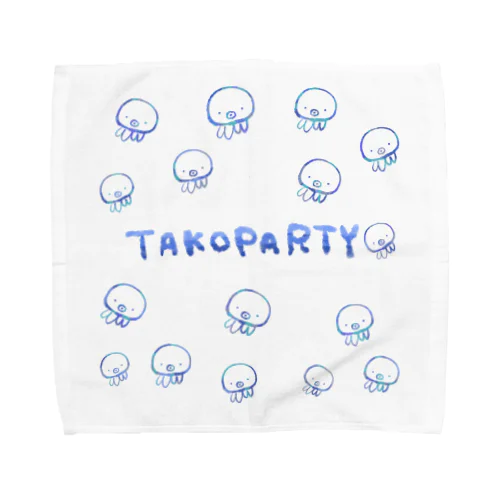🐙 TAKO PARTY 🐙 タオルハンカチ