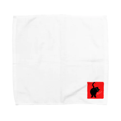 黒猫うめちゃん Towel Handkerchief