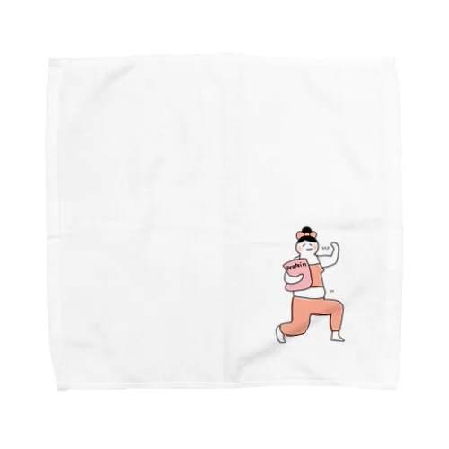 プロテインで最強なわたし Towel Handkerchief