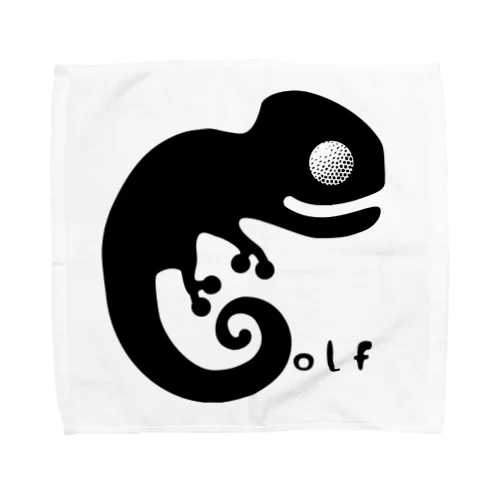 カメレオン　GOLF Towel Handkerchief