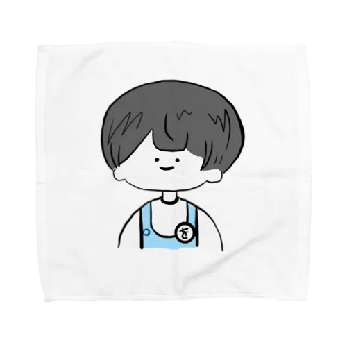 気の抜けた男の子 Towel Handkerchief