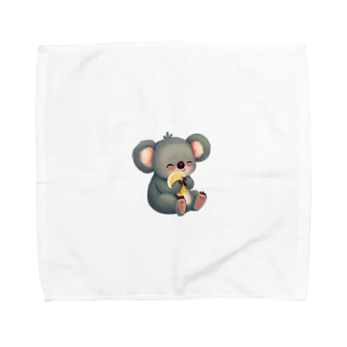 Banana & Koala（バナナ & コアラ） Towel Handkerchief