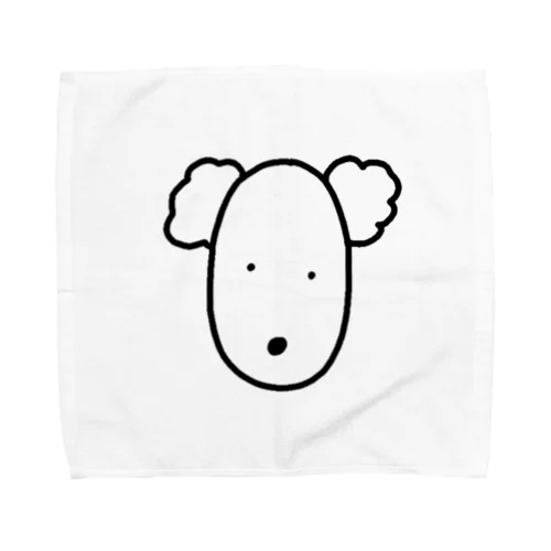 やさかわさん（モノクロ） Towel Handkerchief