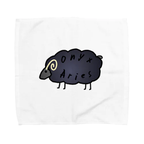 Onyx Aries Towel Handkerchief