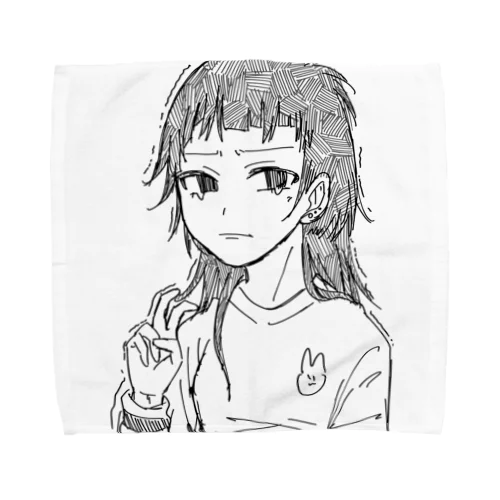 やらかしちゃん Towel Handkerchief