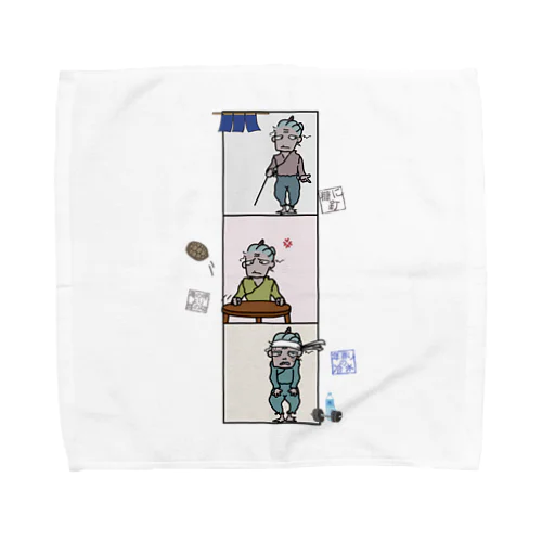 ばあさんの独り言3 Towel Handkerchief