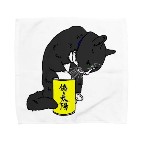 白足袋福蔵 (食いしん坊 Ver.) Towel Handkerchief