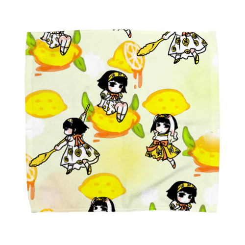 レモン少女たち Towel Handkerchief