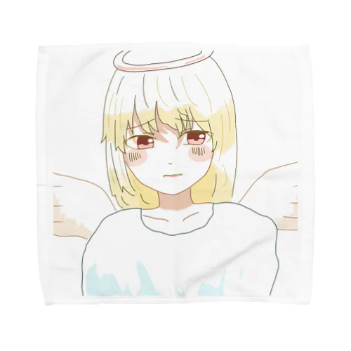 困り顔天使ちゃん Towel Handkerchief