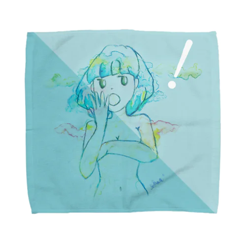 記号姉妹　！ちゃん Towel Handkerchief