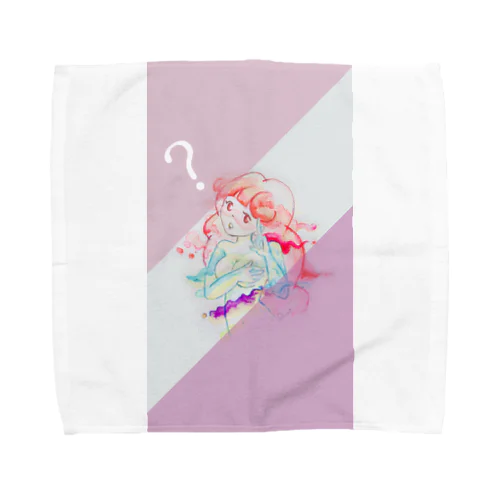 記号姉妹　？ちゃん Towel Handkerchief