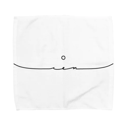 Lien black Towel Handkerchief