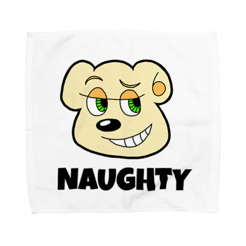 NAUGHTY BEARくん Towel Handkerchief