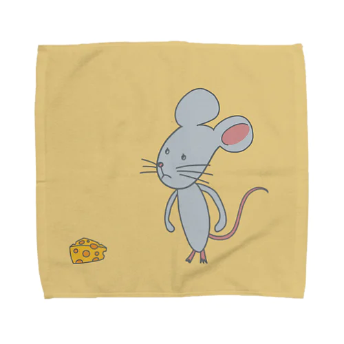 ねずみのチェダ Towel Handkerchief