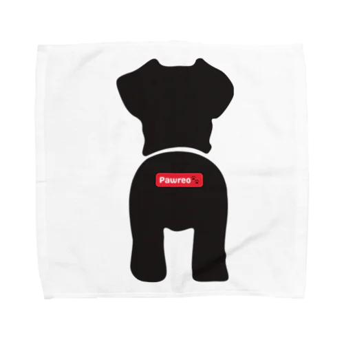 Pawreo🐾 ブラックコレクション Towel Handkerchief