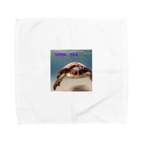 OPEN　SEA Towel Handkerchief