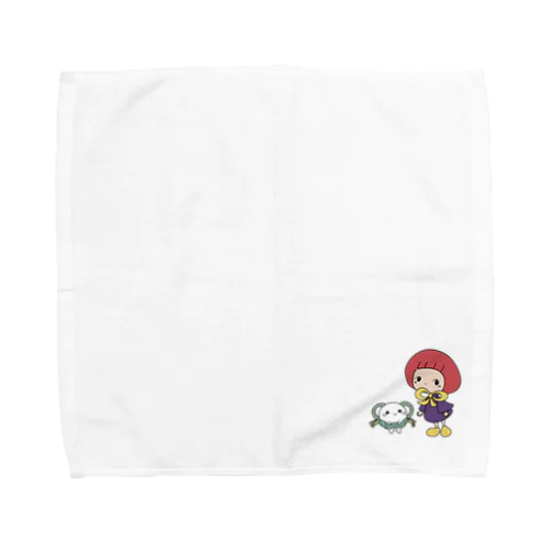 ジモくん・ゆかちゃん Towel Handkerchief