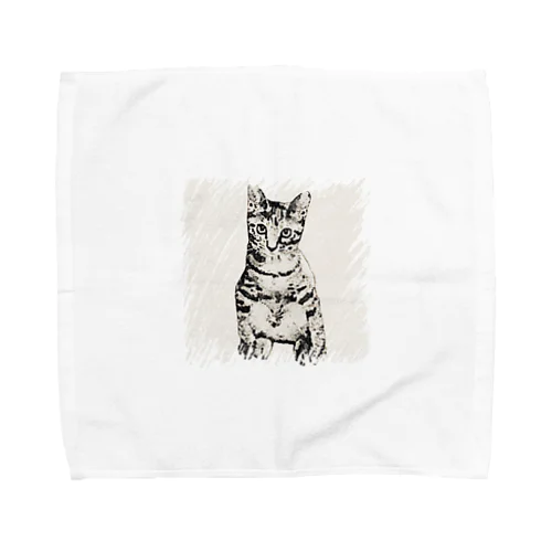 ニャンキーなコハク2 Towel Handkerchief