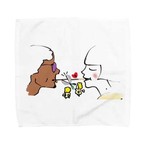 ポッキー阻止大作戦 Towel Handkerchief