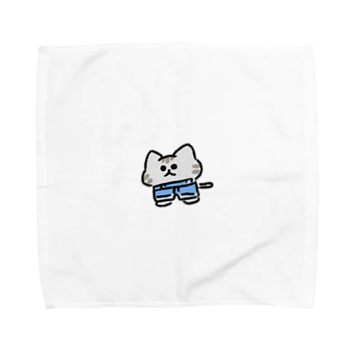 ジーパンねこ Towel Handkerchief