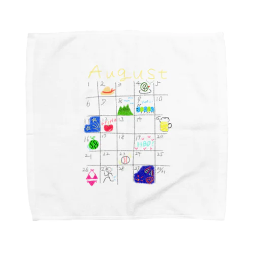 他の人の8月 Towel Handkerchief