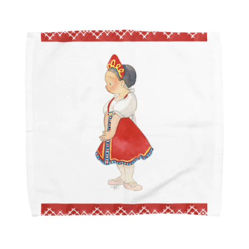 おどりっこ　トレパックちゃん Towel Handkerchief