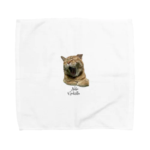 猫ごじら Towel Handkerchief