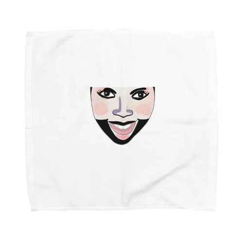 美女アート Towel Handkerchief