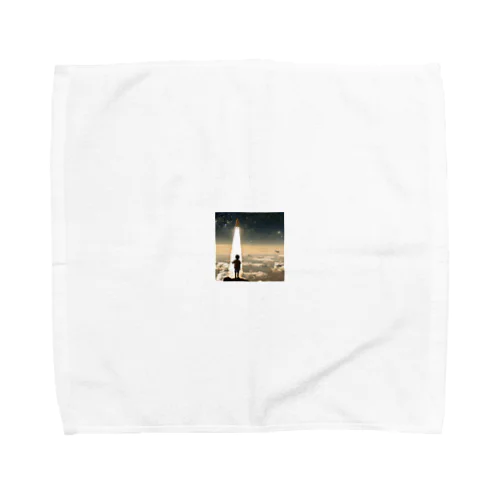 スペースロケットと少年 Towel Handkerchief