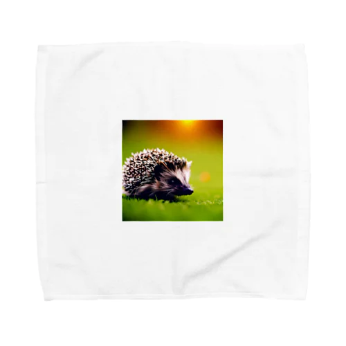 いい感じのハリネズミ Towel Handkerchief