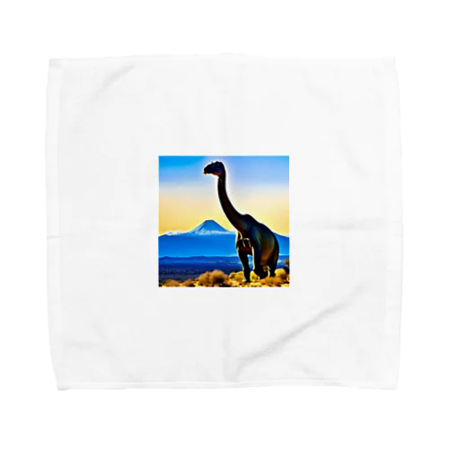 ブラキオサウルス Towel Handkerchief