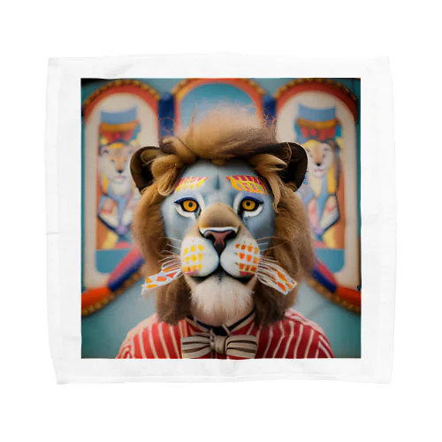 サーカスのライオン様 Towel Handkerchief