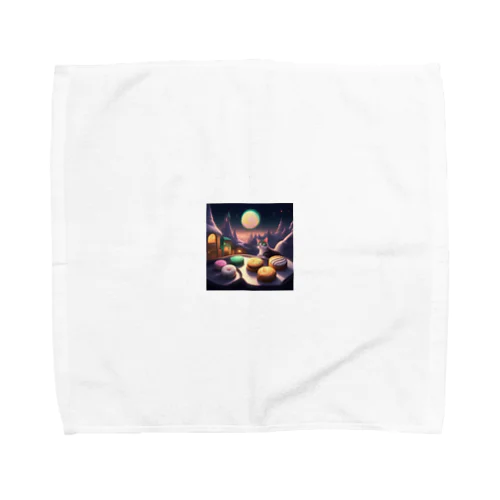 Neko Sweets Towel Handkerchief