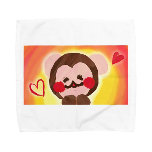 うふふなおサルさん Towel Handkerchief