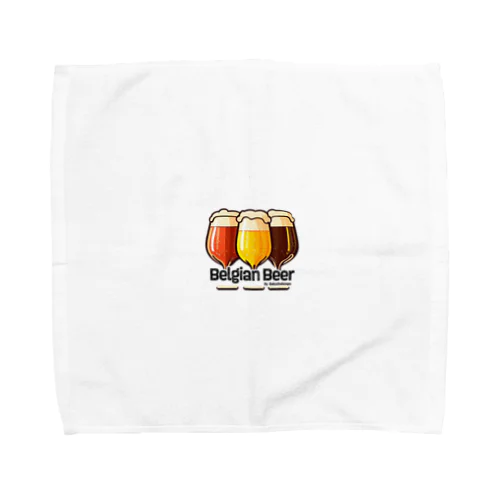 3Belgian Beers Towel Handkerchief