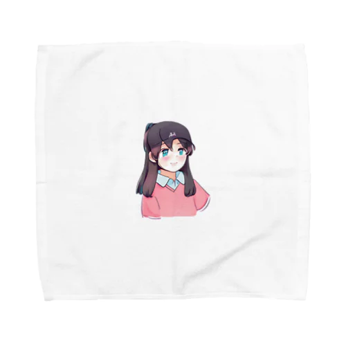 可愛い女の子　キャップ　 Towel Handkerchief