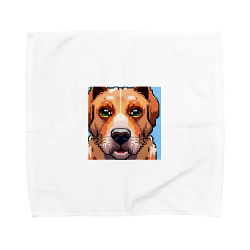 ドット絵の犬 Towel Handkerchief