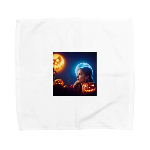 ハッピーハロウィン Towel Handkerchief