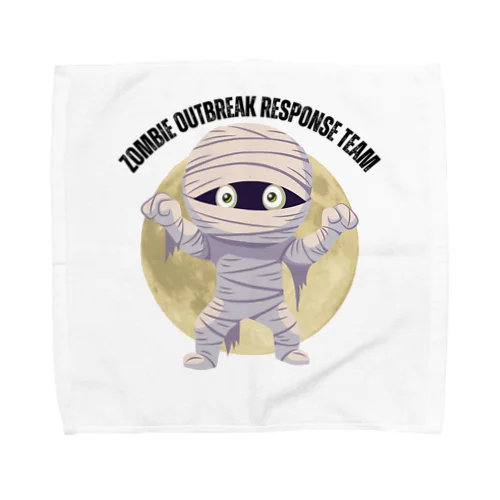 ハロウィン　かわいいミイラデザインス Towel Handkerchief