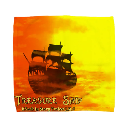 TREASURE SHIP‘ Towel Handkerchief