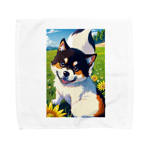 可愛い犬グッズ Towel Handkerchief