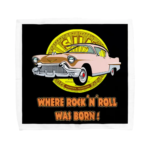 50’ｓ Ｒｏｃｋ＆Ｒｏｌｌ Towel Handkerchief