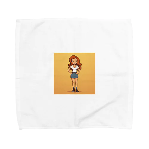 フレンドリーガール Towel Handkerchief